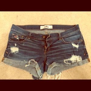 Hollister jean shorts
